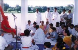 addressing and blessings to Sai Devotees
